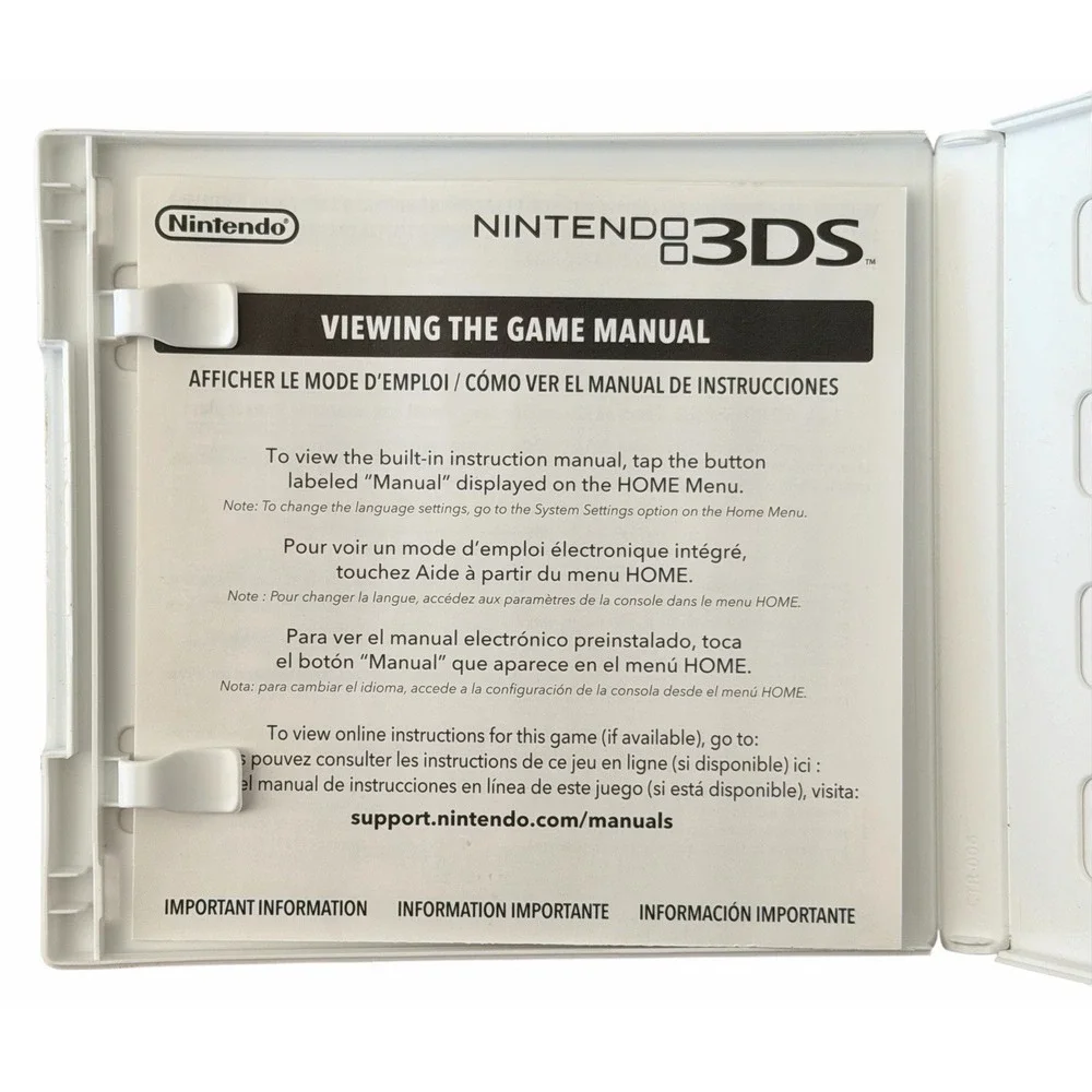 Pokemon Ultra Moon 2017 Nintendo 3DS Game Cartridge & Game Case